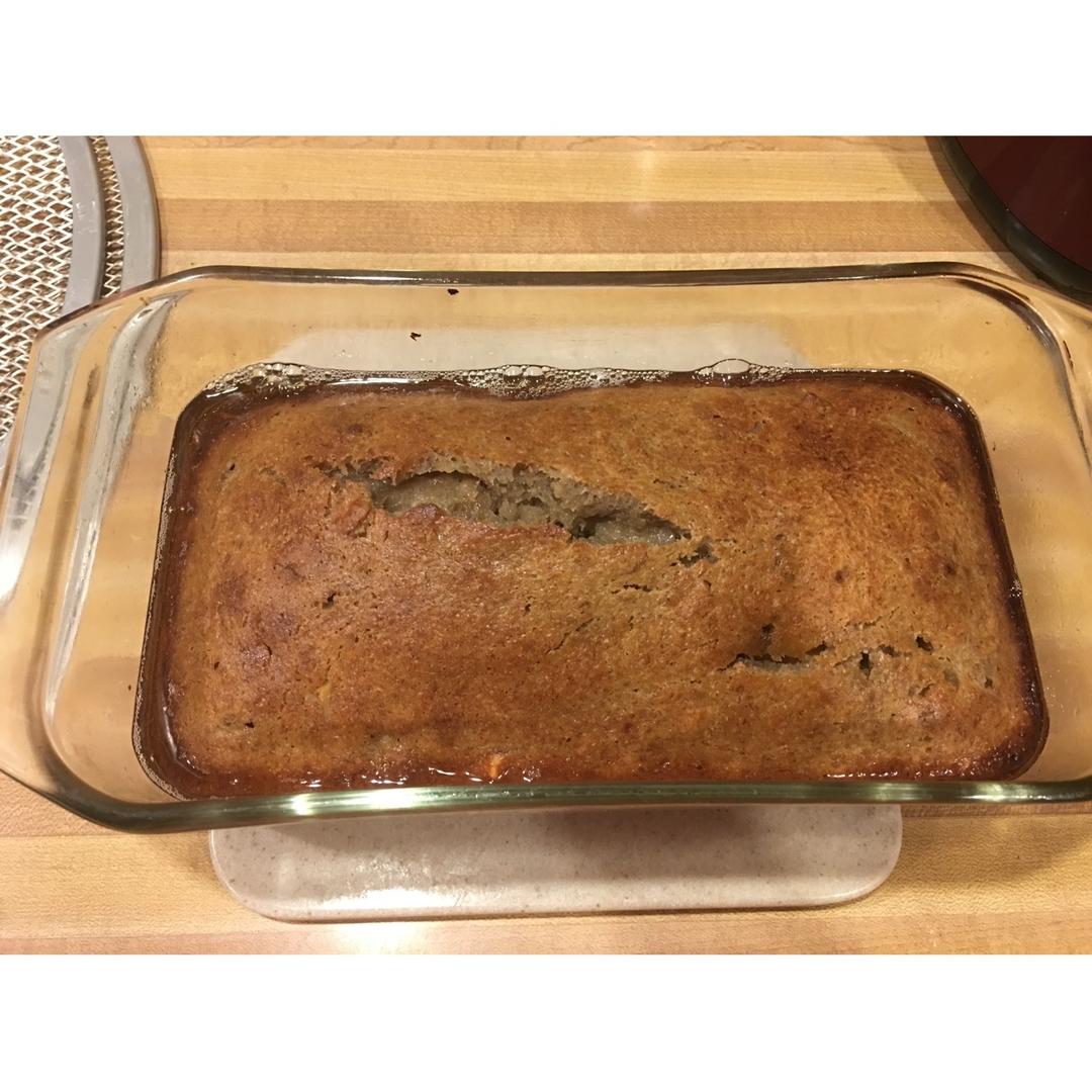 香蕉核桃磅蛋糕 Banana & Walnut Pound Cake
