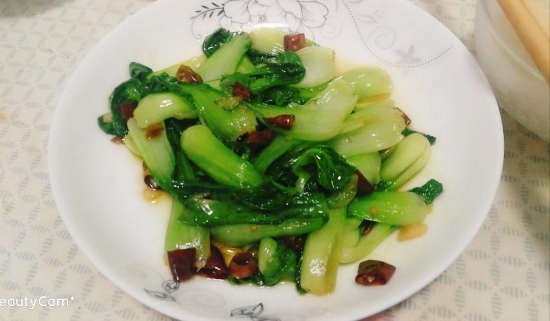 呛炒小青菜