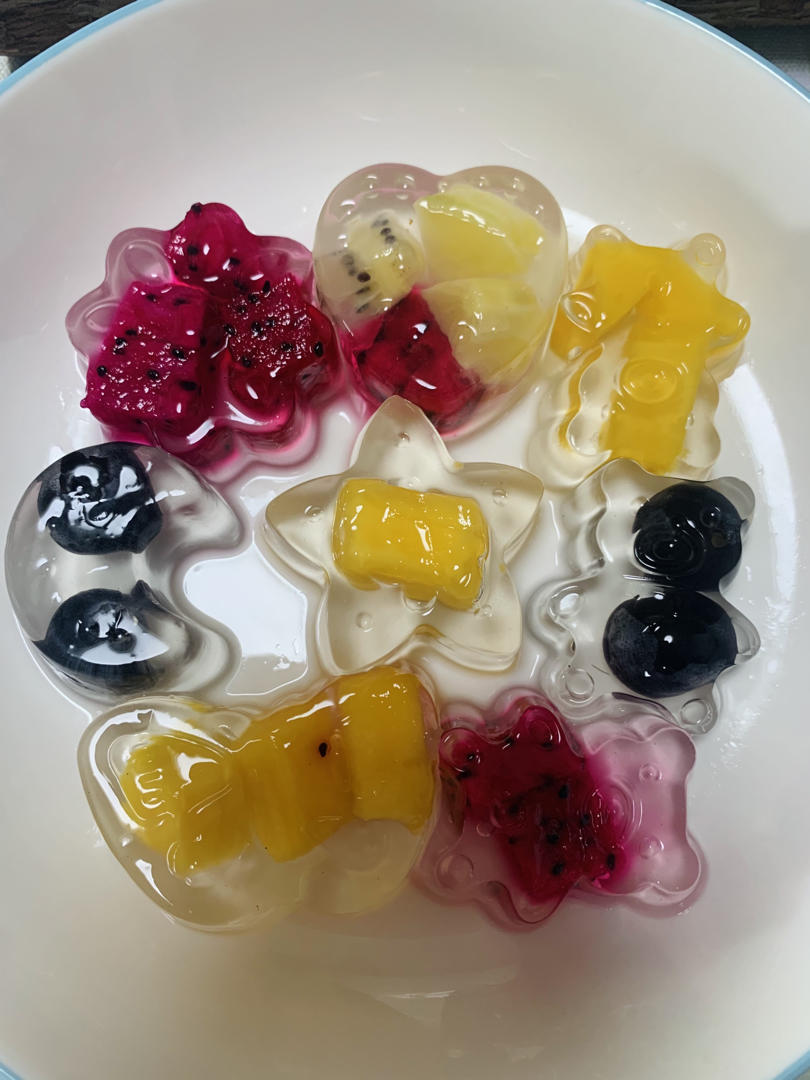 自制水果果冻 (白凉粉版)