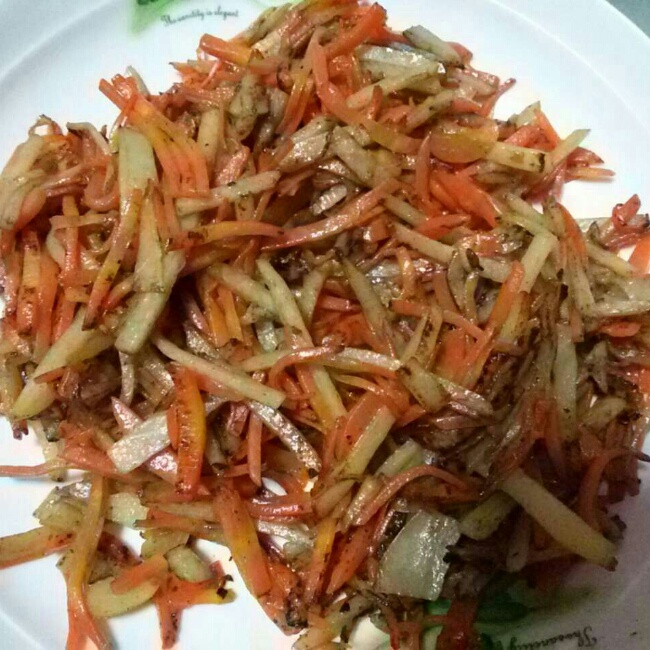 胡萝卜土豆丝