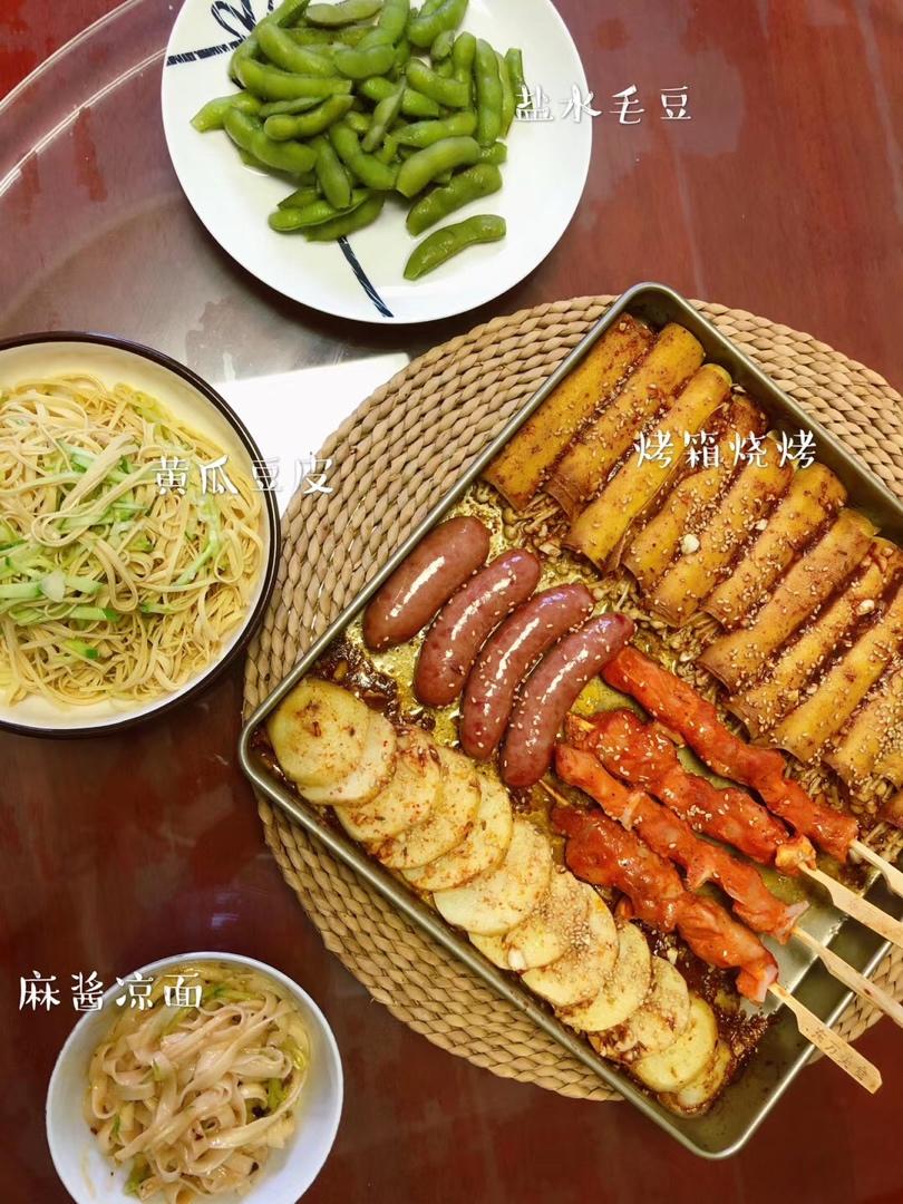 自制烤箱版烧烤，简单好吃过烧烤摊