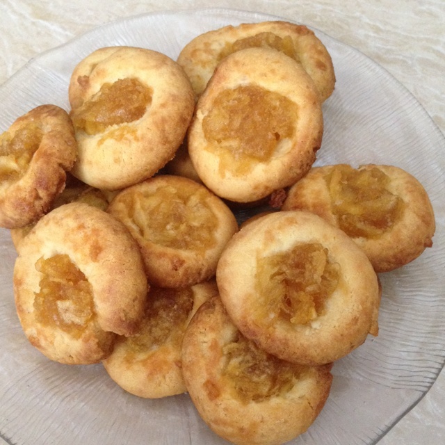 特浓奶香果酱酥饼