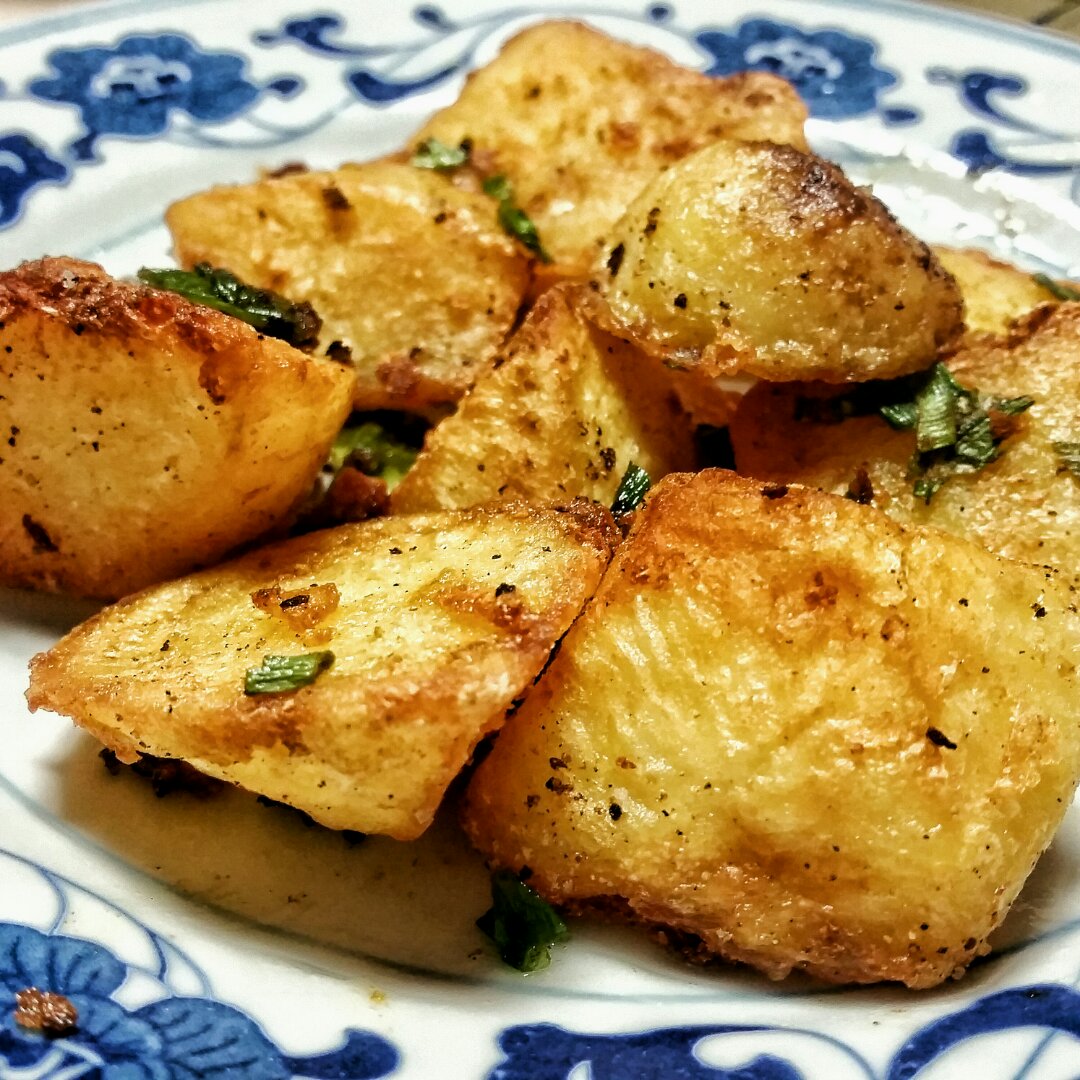 vk_做的香煎土豆块