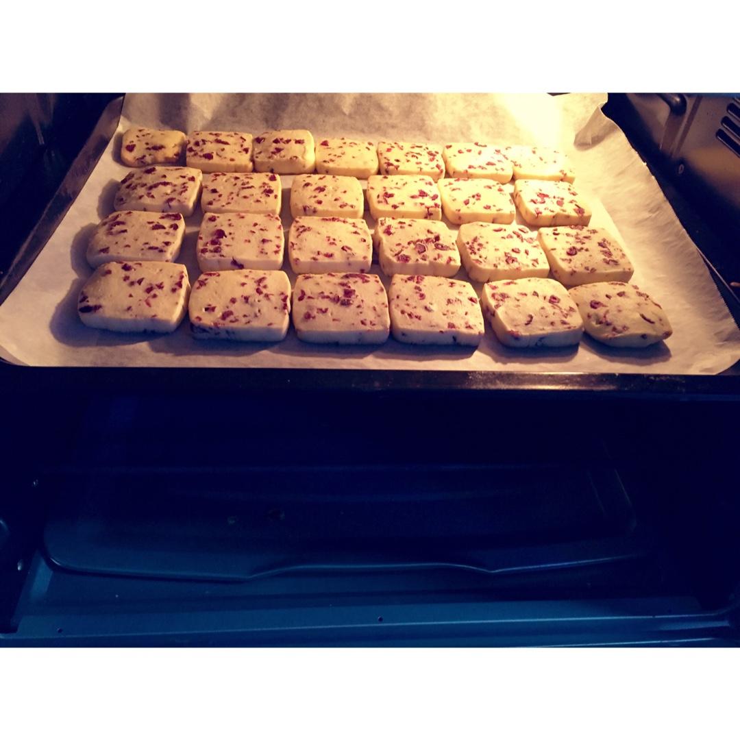 低糖少油版蔓越莓饼干