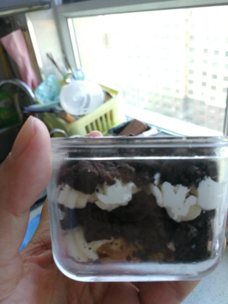 低糖不腻的奥利奥咸奶油蛋糕盒子