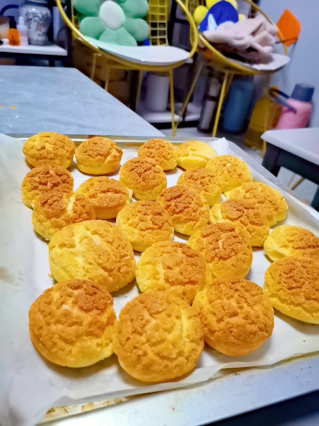 爆浆酥皮泡芙，完美零失败配方