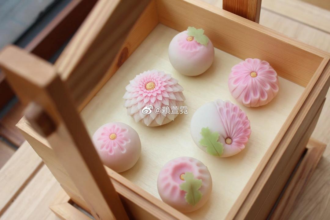 练切菓子｜紫娇花详细做法