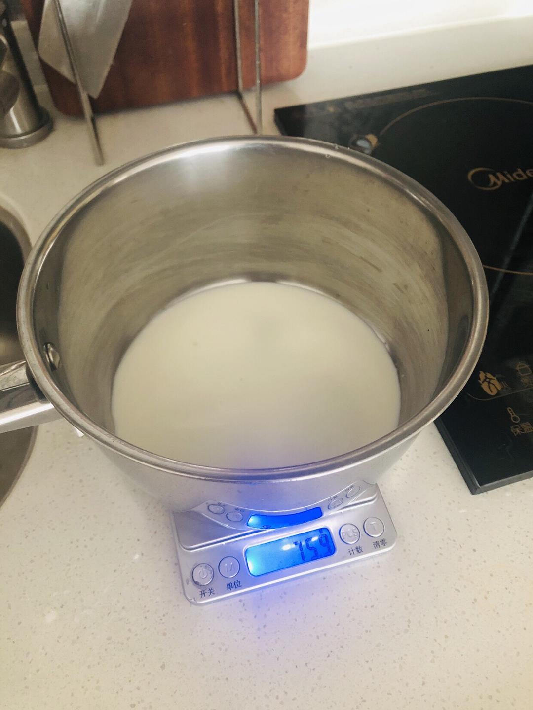 纯奶手撕吐司的做法 步骤1