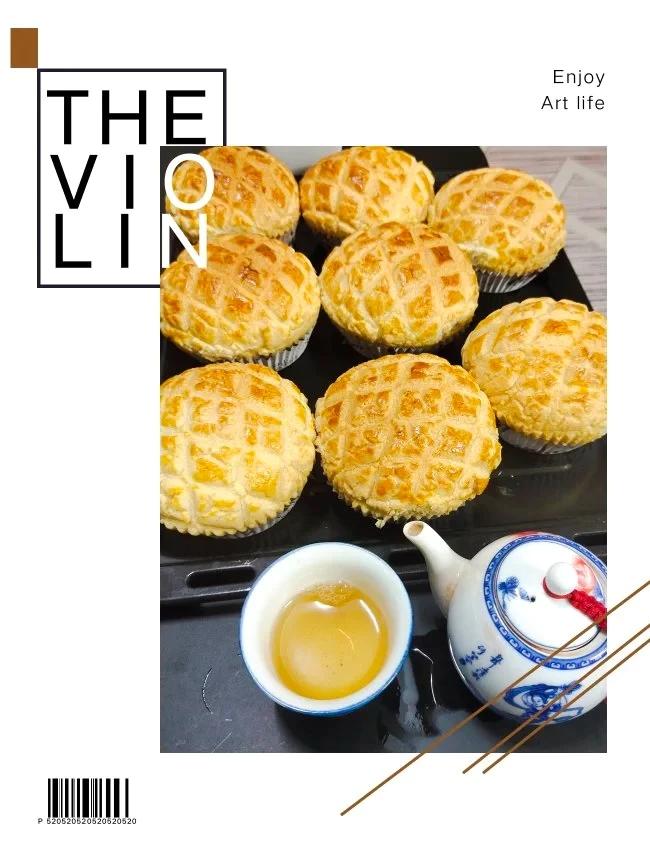 正宗港式下午茶：冰火菠萝油