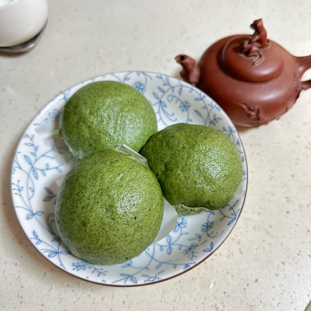 做一笼好吃的艾草馒头&艾草豆沙包