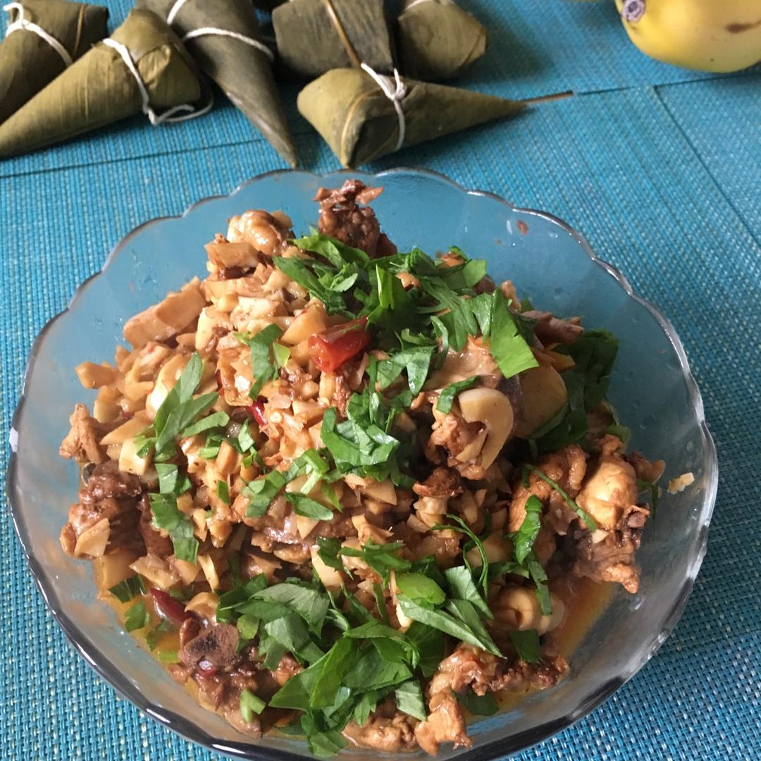 董太的私房菜--辣笋鸡肉