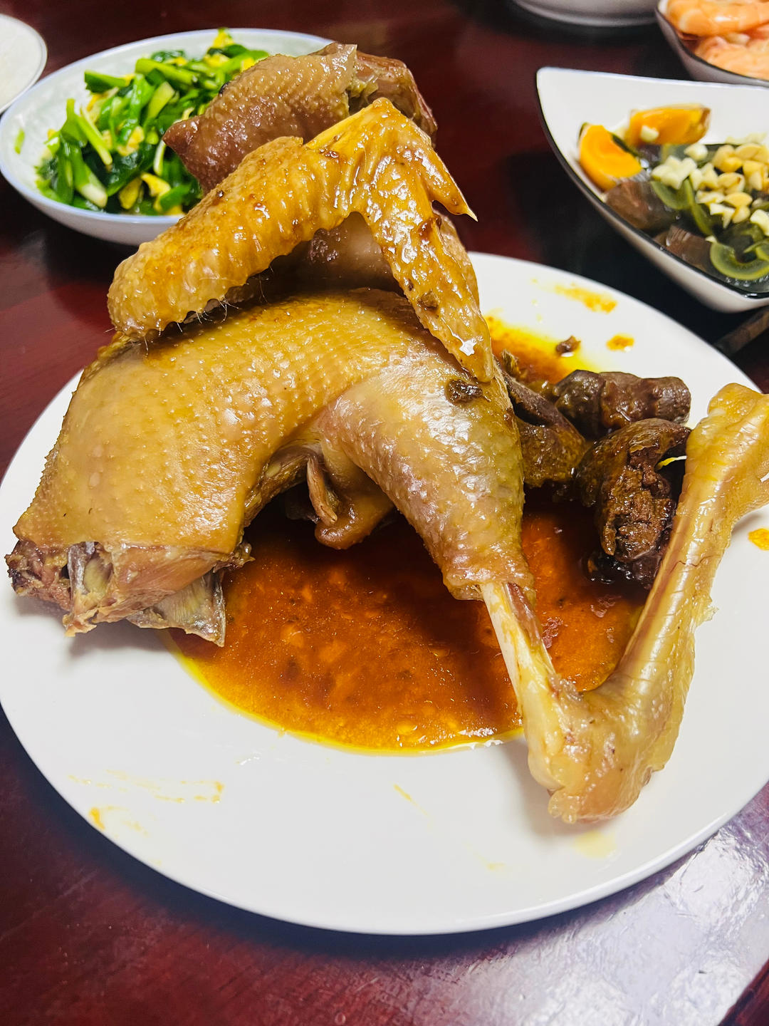 电饭煲版盐焗鸡