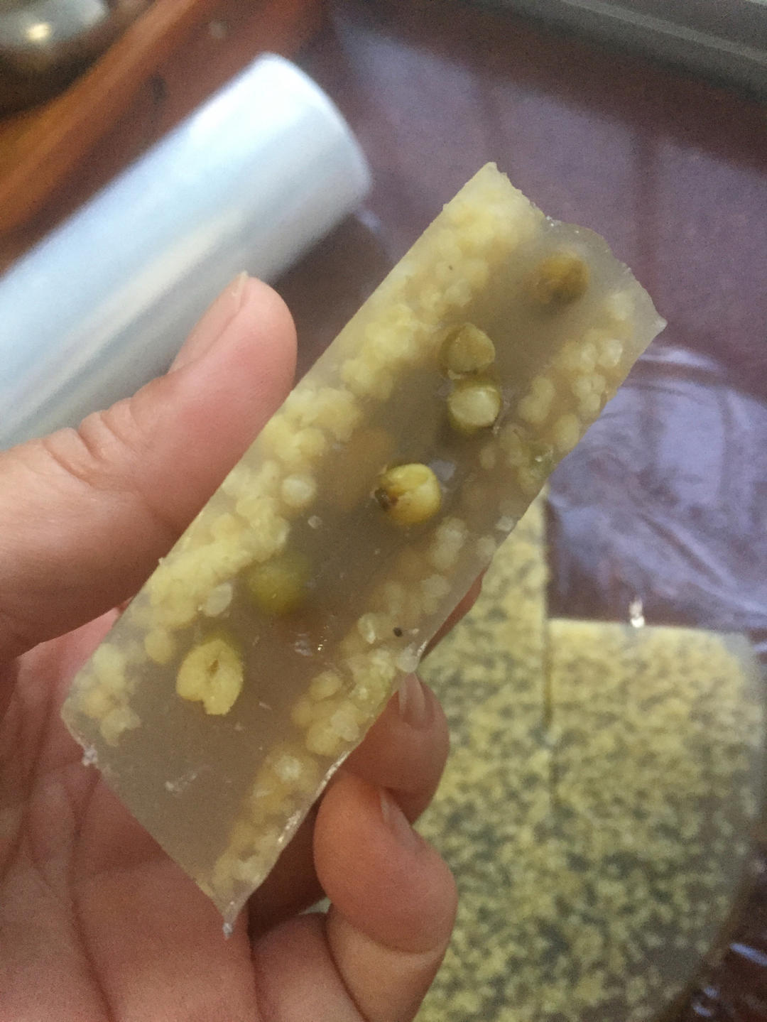 小米红豆杂粮马蹄糕