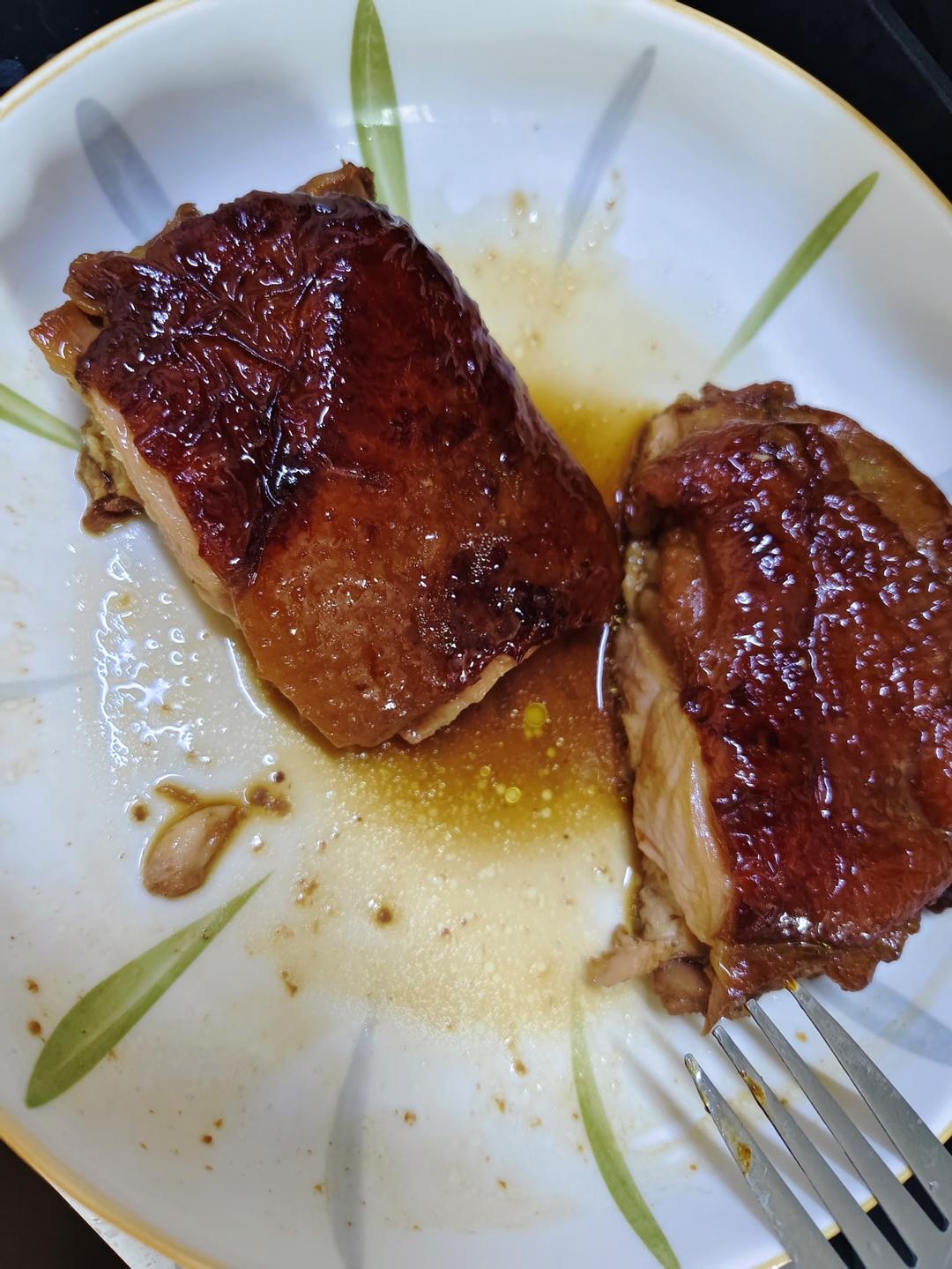不加一滴水❗️皮脆肉嫩鸡腿肉