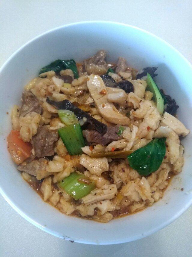 小炒泡馍