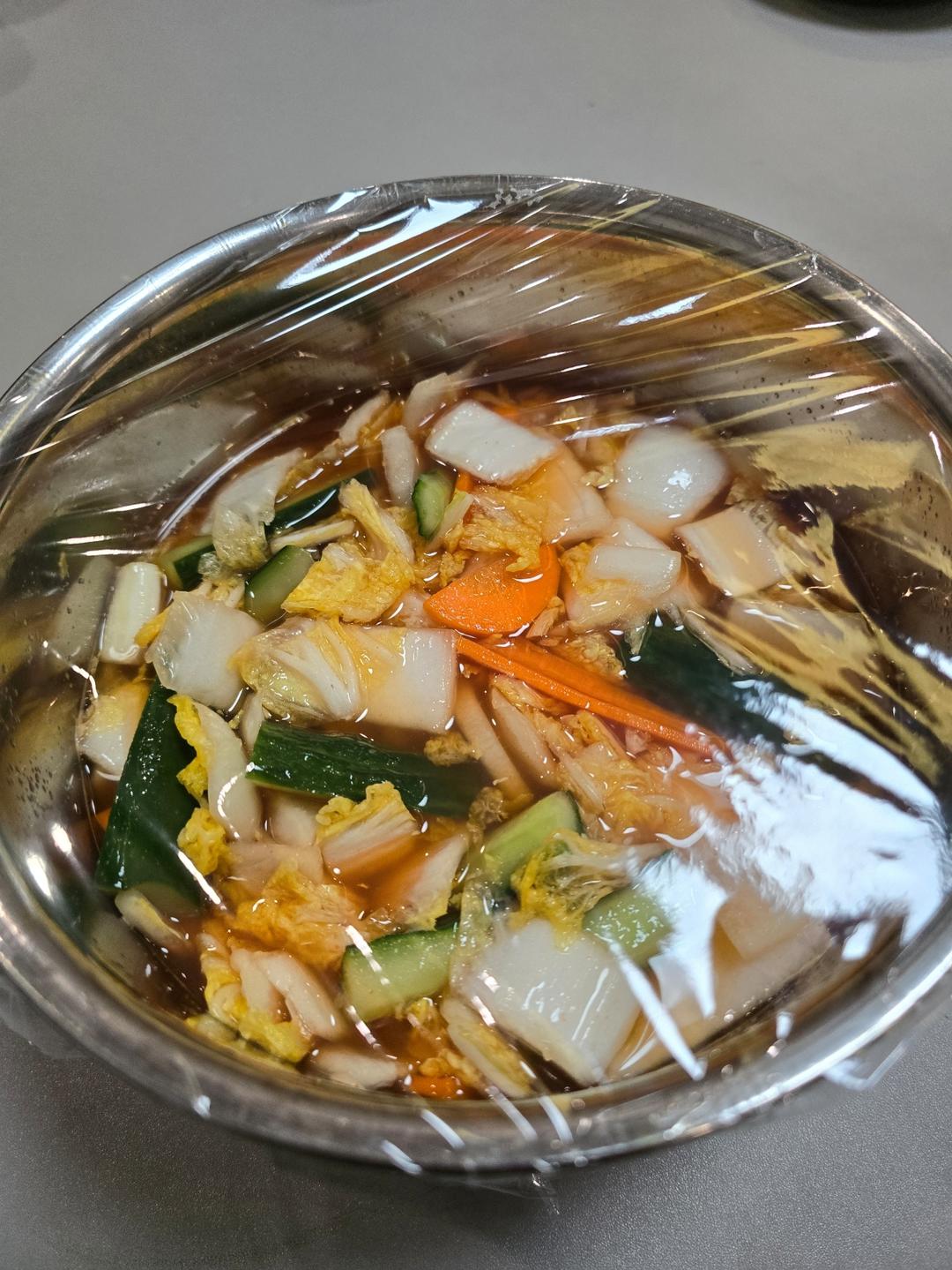 韩式【水泡菜】解酒解腻