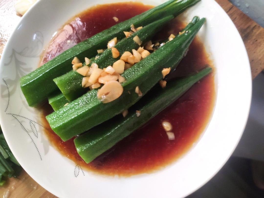 蒜蓉秋葵