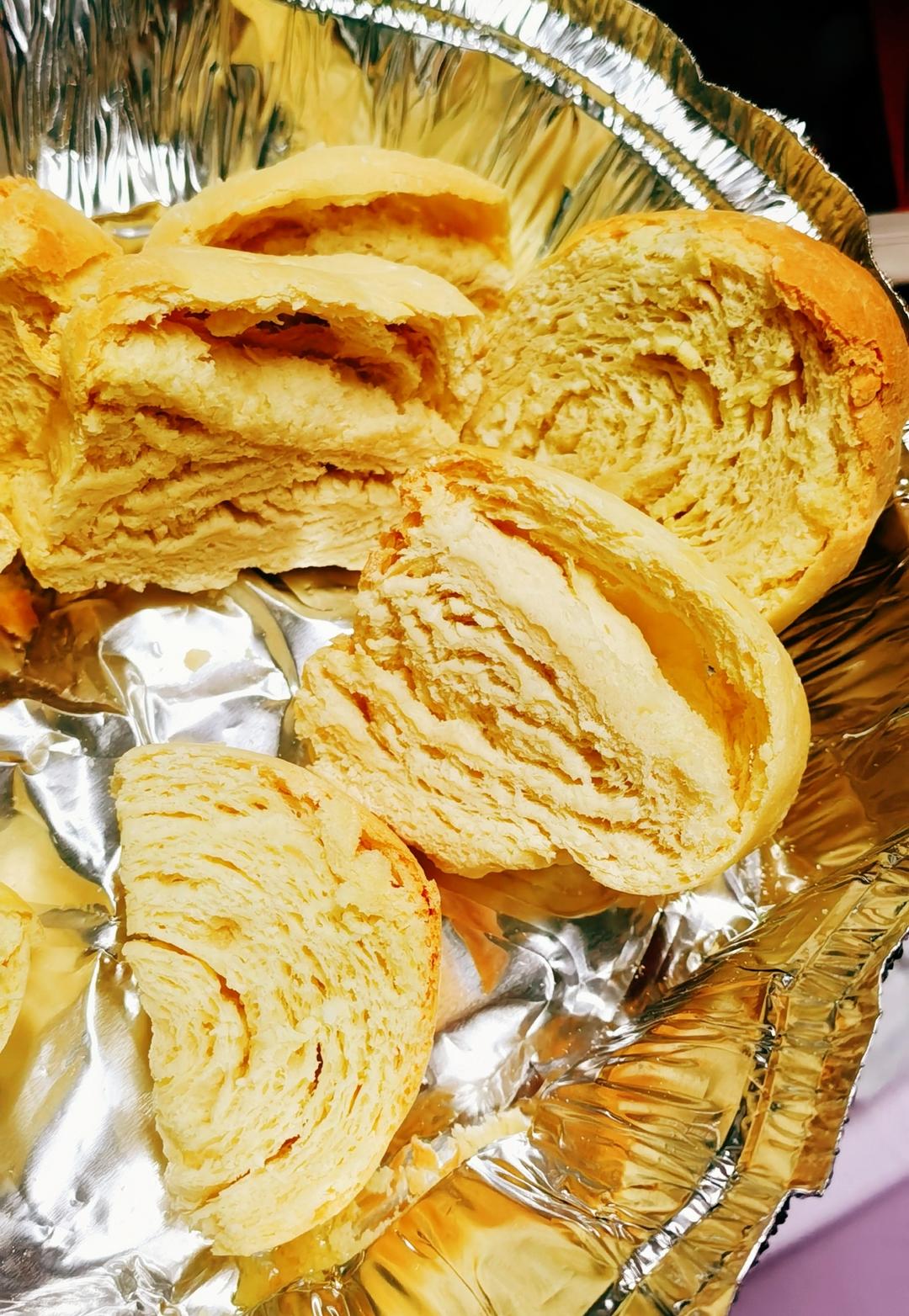 空气炸锅免揉吐司