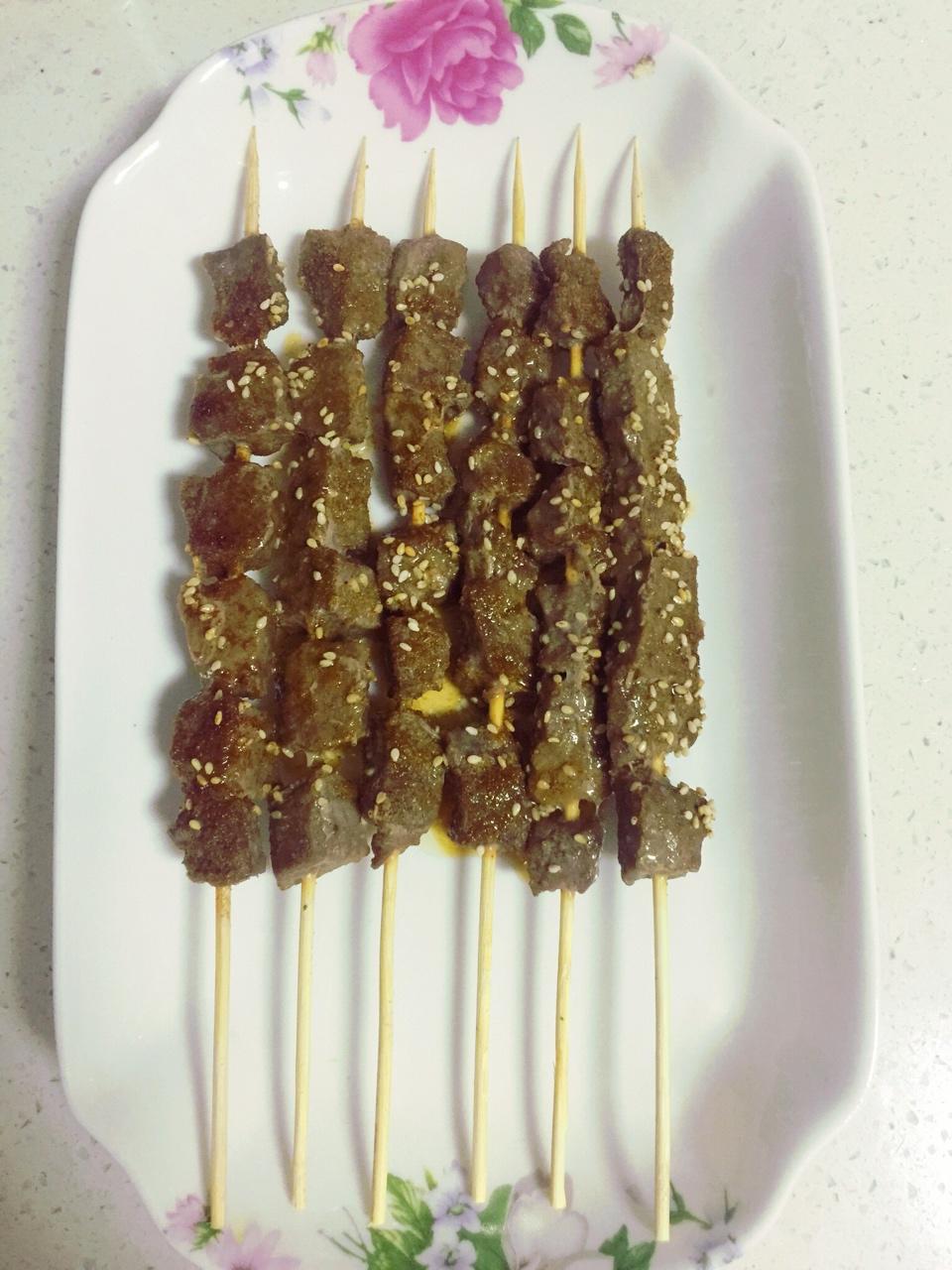 烤孜然牛肉串