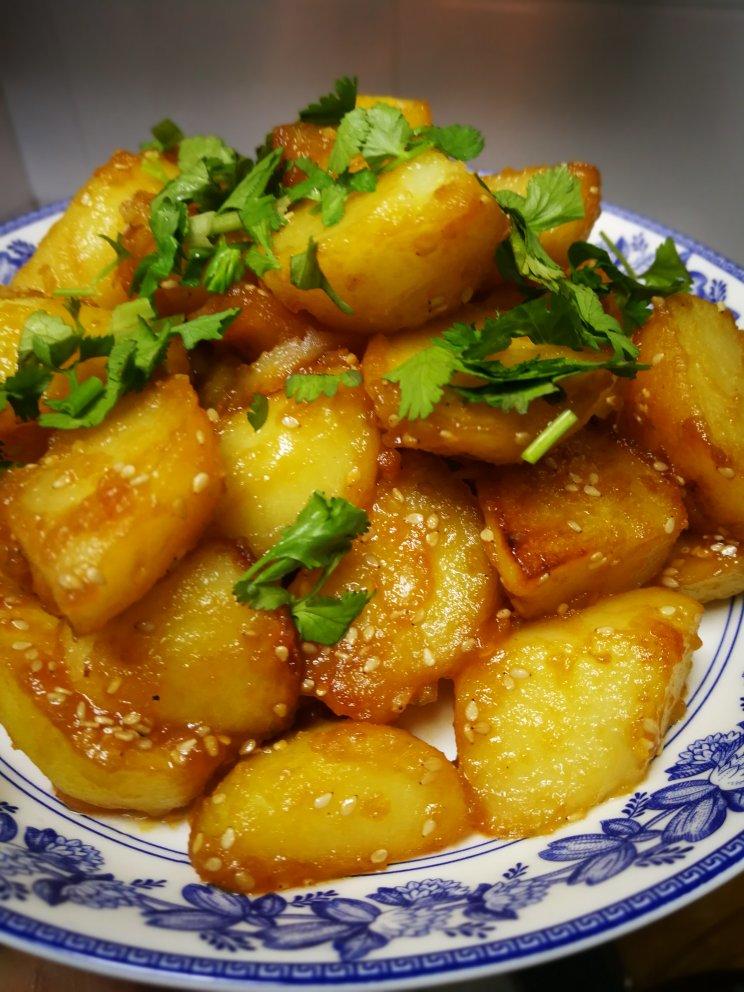 大小朋友都爱的糖醋土豆