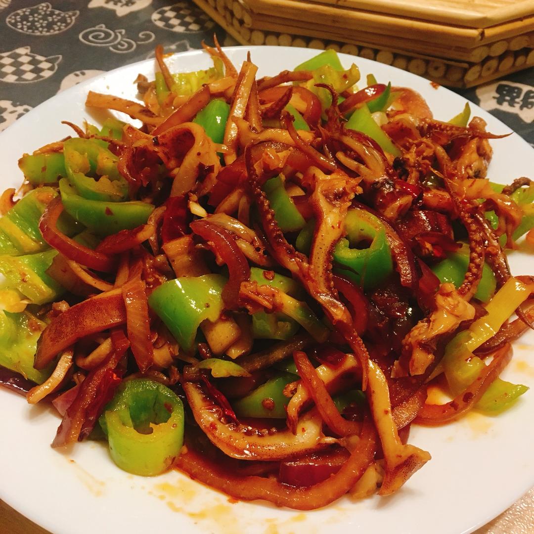 老干妈辣炒鱿鱼须