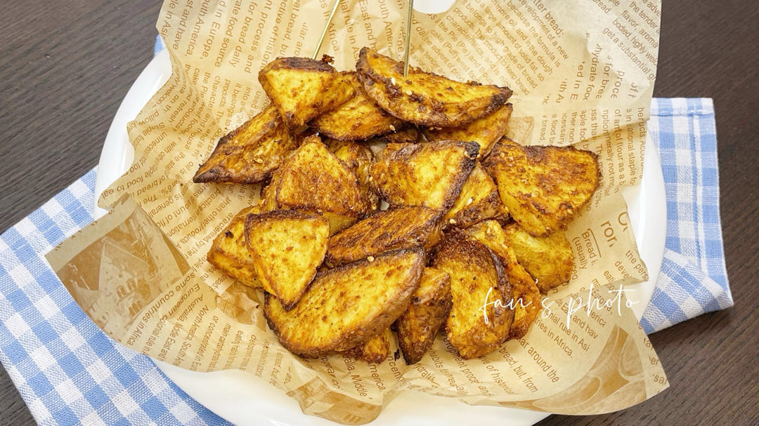 🥔土豆超好吃 | 香脆烤薯角，0失败的好菜