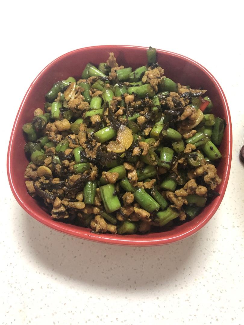 四季豆肉末橄榄菜