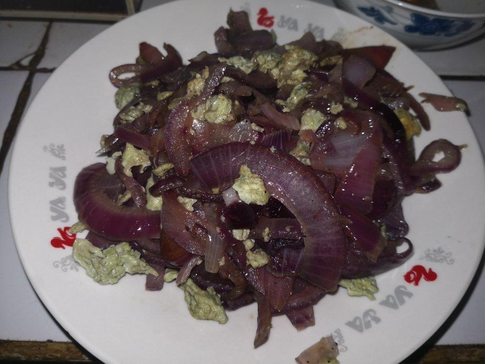 洋葱炒鸡蛋