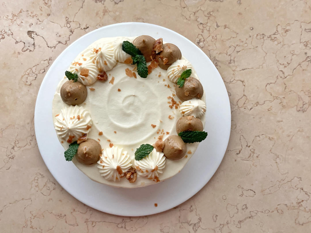 绝配焦糖咖啡奶油蛋糕（6寸）