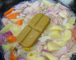 咖喱块煮鸡腿肉的做法 步骤8
