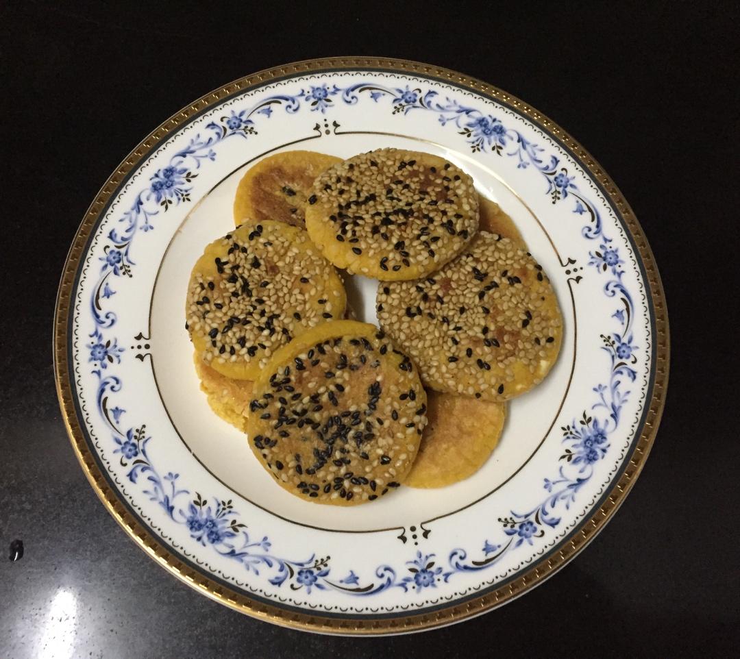 烤箱版无糖低脂南瓜饼(适合减肥人士)