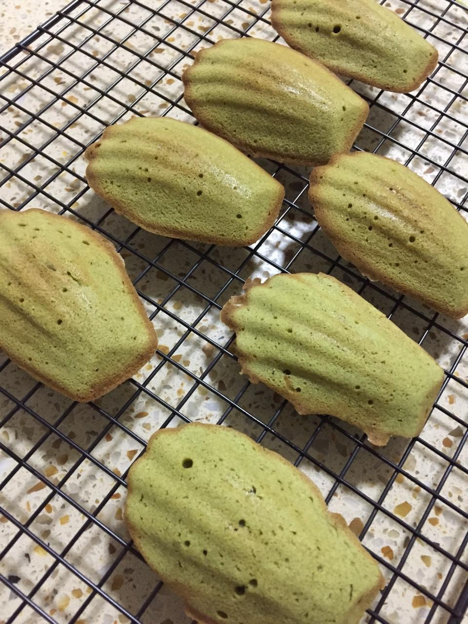 抹茶蜜豆马德琳