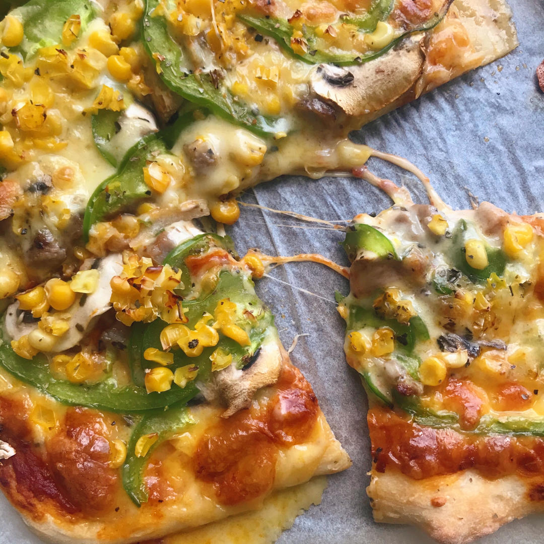 新手披萨饼皮pizza(能开餐厅那种)