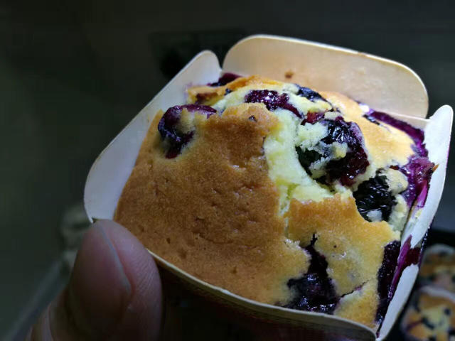蓝莓玛芬蛋糕 Blueberry Muffin