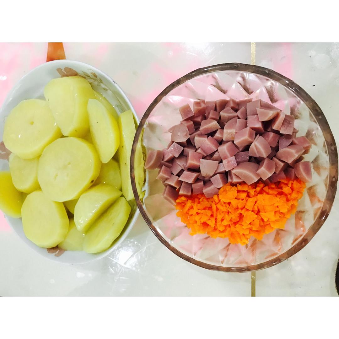 土豆火腿早餐饼