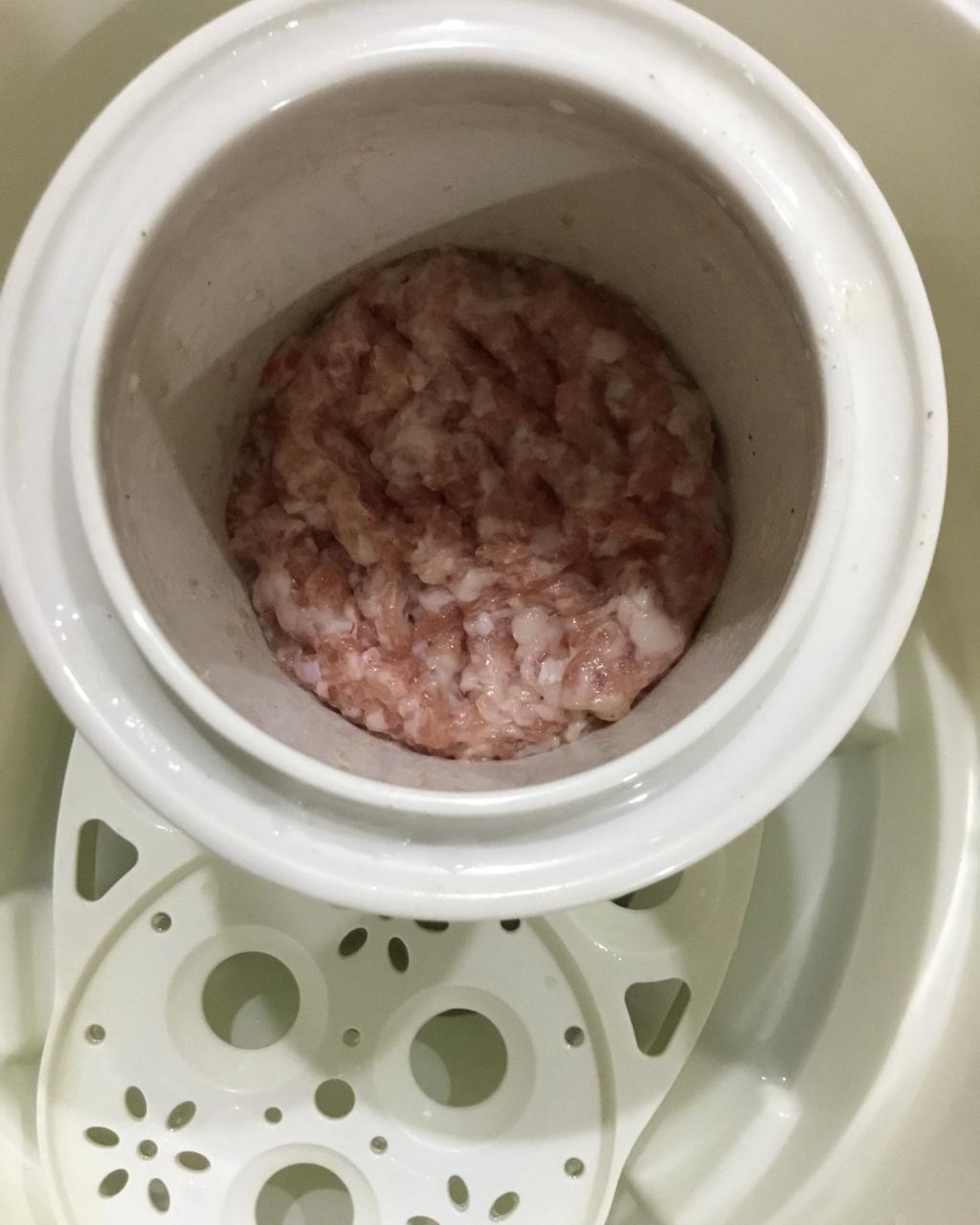 鸡蛋肉饼汤