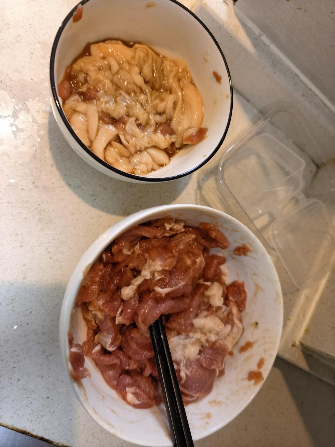 超下饭的大葱炒肉片