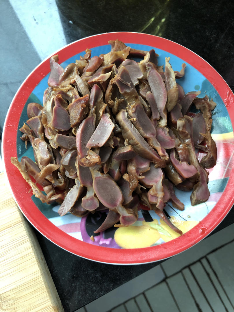 超简单卤鸡胗