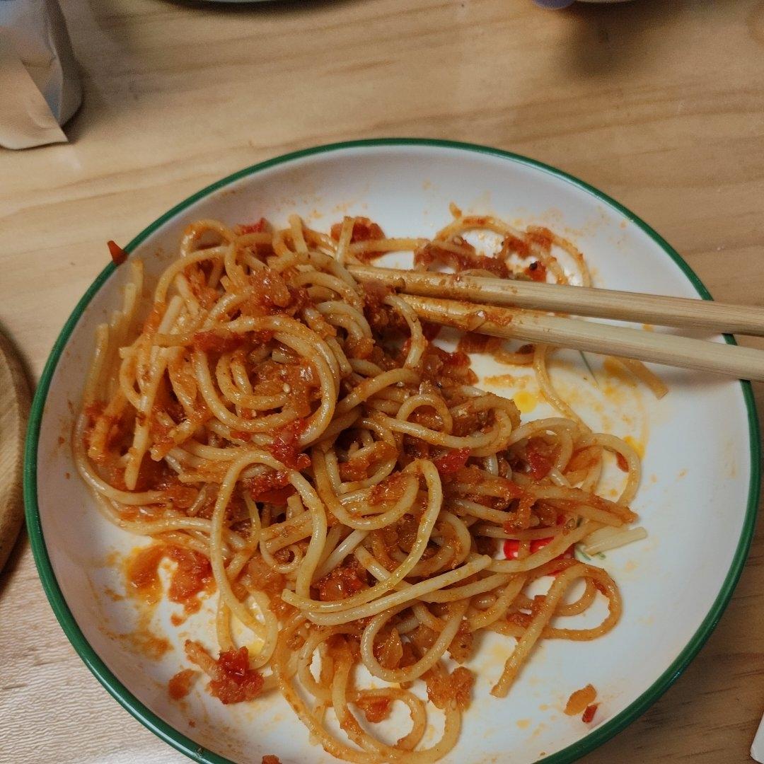 番茄肉酱意面
