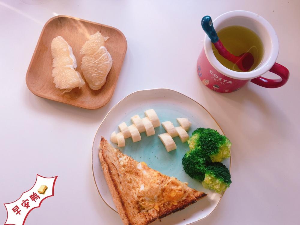 一片吐司的快手三明治