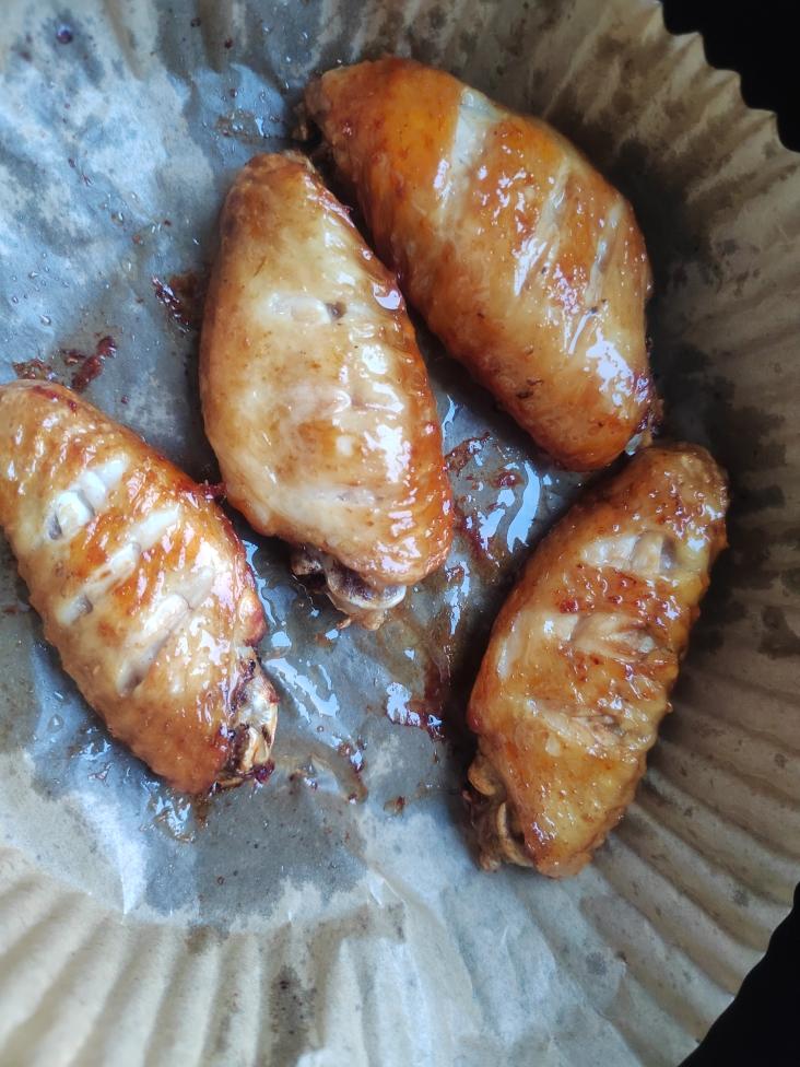 秒杀外面轻食店的所有鸡翅 吃了一次就彻底爱上(空气炸锅版)