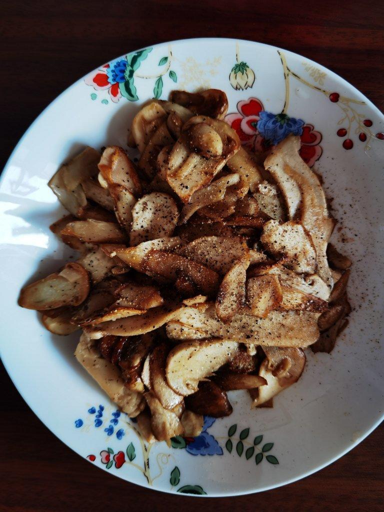 油煎松茸