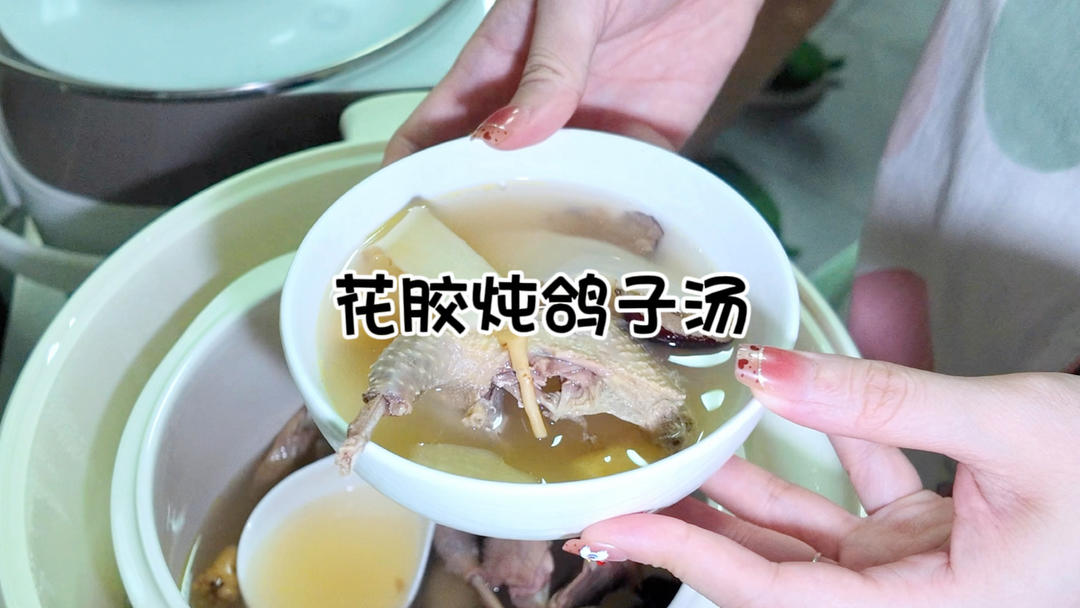 花胶炖鸽子汤｜广东靓汤