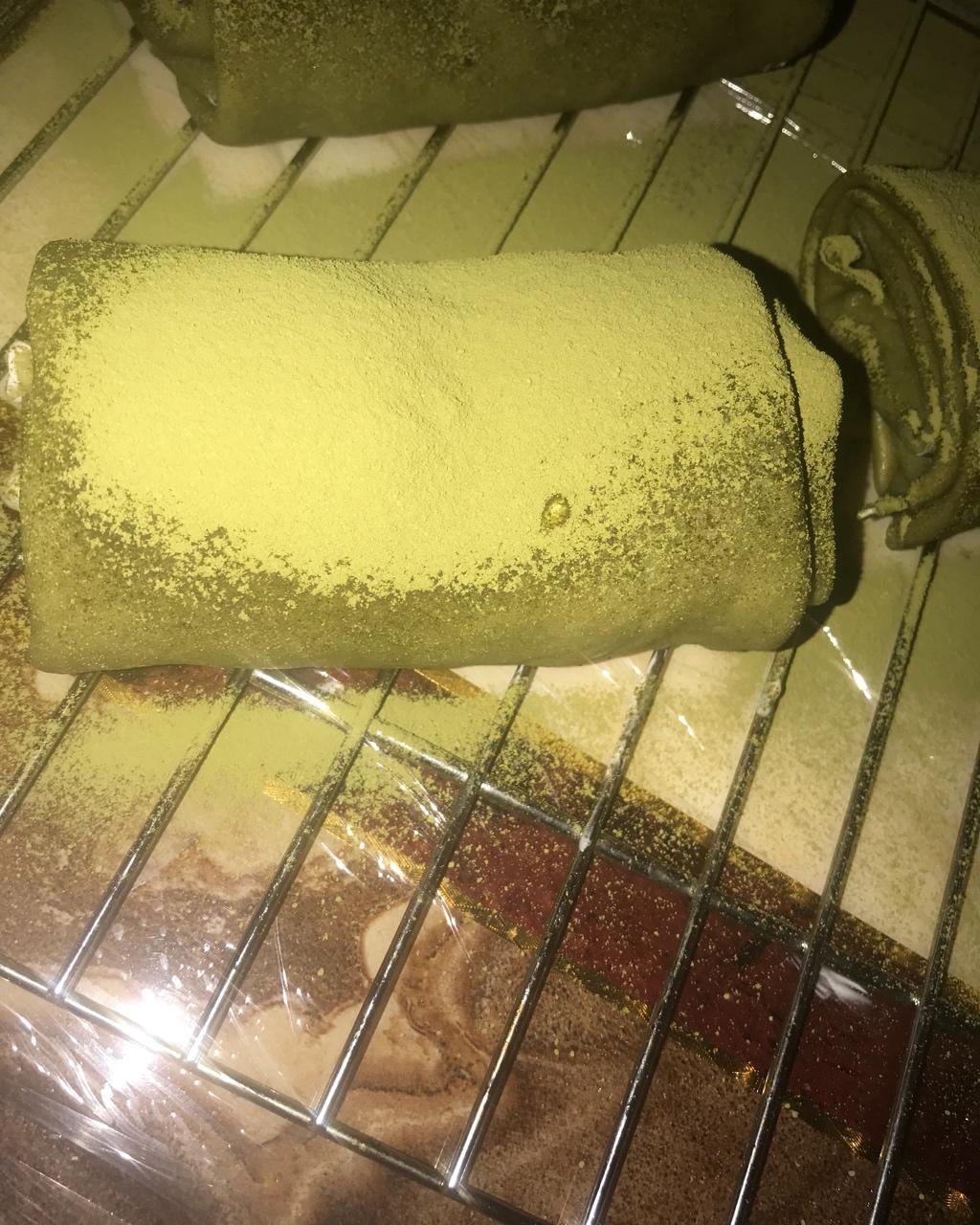 【抹茶毛巾卷】