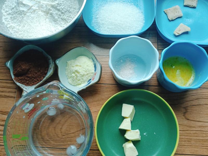 纯奶手撕吐司的做法 步骤1