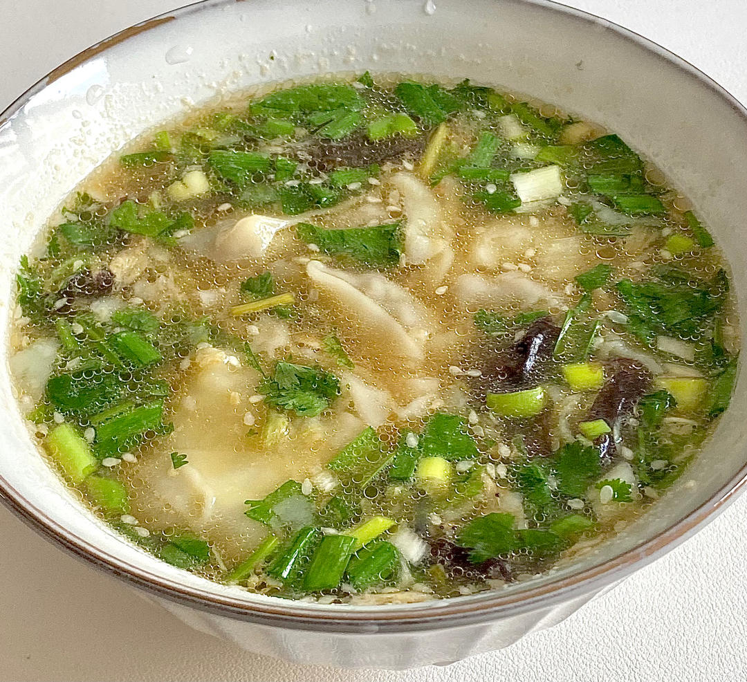 🔥好吃到汤汁都不剩❗️酸汤馄饨❗️