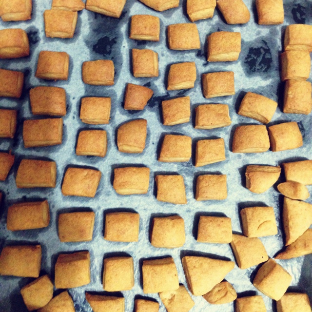 牛奶方块小饼干