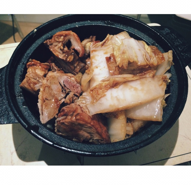 香肠煲仔饭