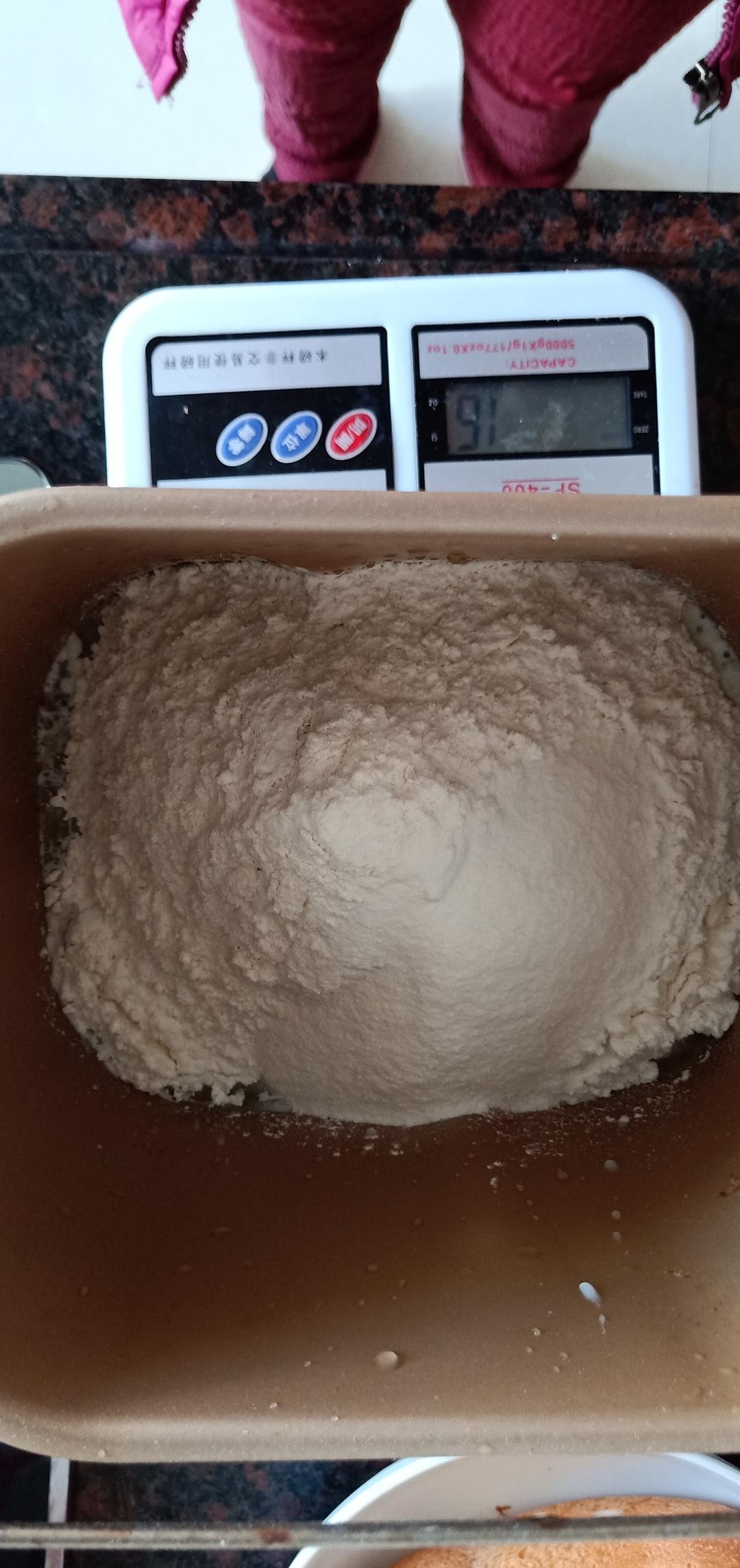 纯奶手撕吐司的做法 步骤1