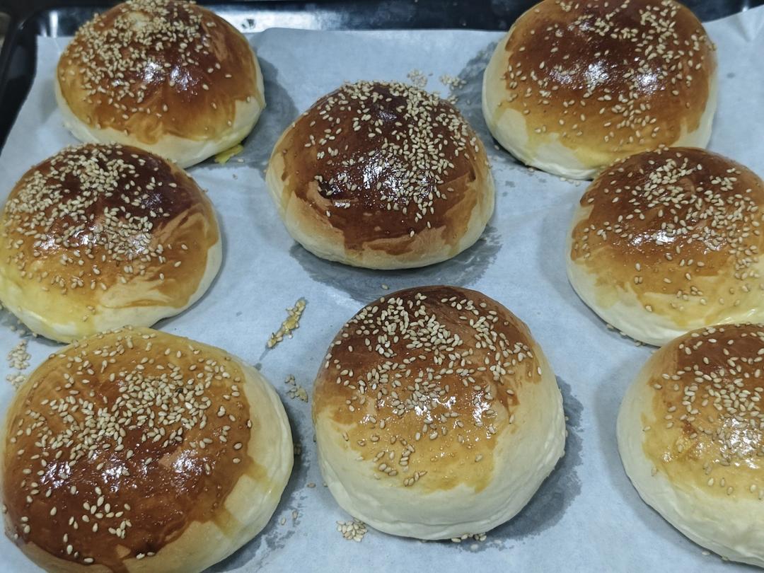 松软汉堡包胚
